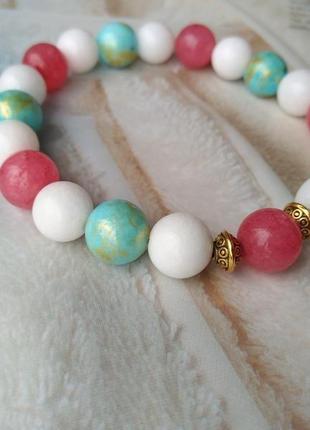 Браслет из камней "сладкие грезы"