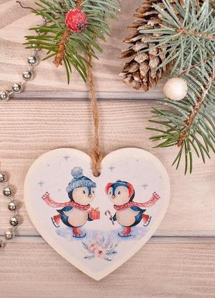 Дерев'яні новорічні іграшки на ялинку, новорічні прикраси на ялинку4 фото