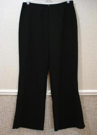 Широкие прямые укороченные брюки размер 14