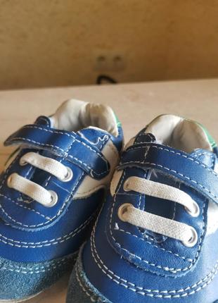 Стильные детские кроссовки для мальчика в очень хорошем состоянии, 19 размер5 фото