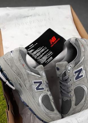 Мужские кроссовки new balance 2002r grey 49 беланс серого цвета6 фото