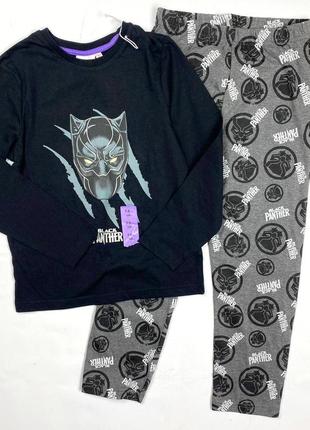 Новая коттоновая пижама 128 см/7-8р primark мальчик marvel марвел