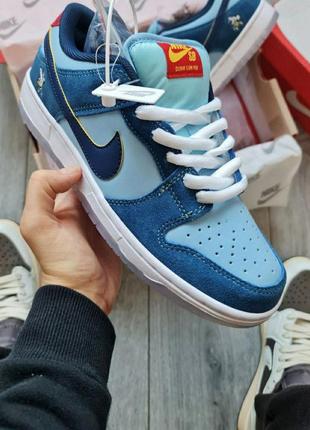 Мужские кроссовки nike sb dunk low pro x why so sad?