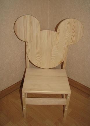 Стульчик детский деревянный