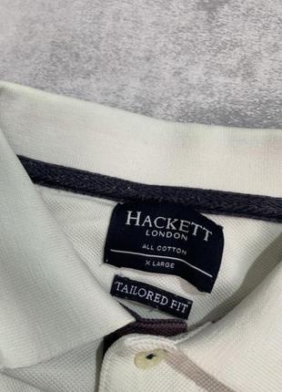 Hackett мужское стильное поло6 фото