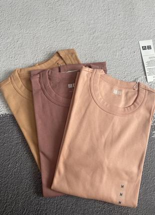 Футболка uniglo m pink 21