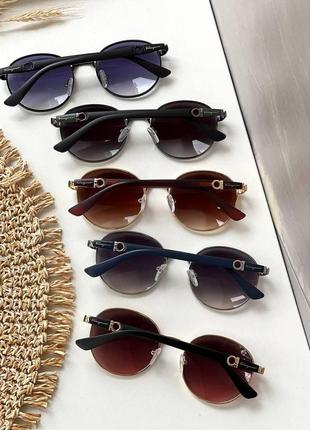 Сонцезахисні окуляри жіночі ferragamo захист uv4003 фото