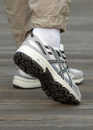 👟 кроссовки asics gel venture 6 grey / наложка bs👟9 фото