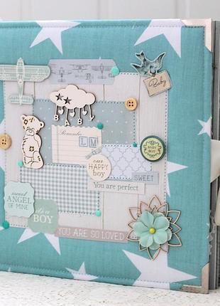 Большой фотоальбом для мальчика