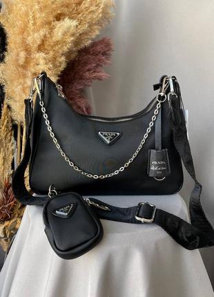 Жіноча сумочка prada black