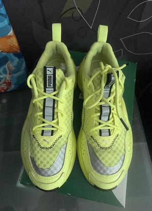 Кросівки puma rise neon  23,5см-37 розмір1 фото