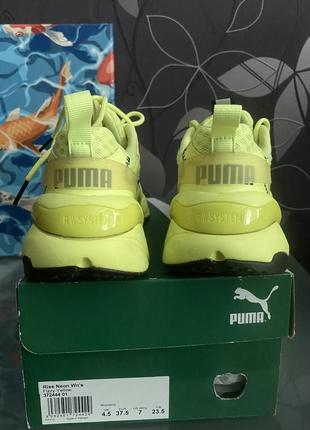 Кросівки puma rise neon  23,5см-37 розмір5 фото