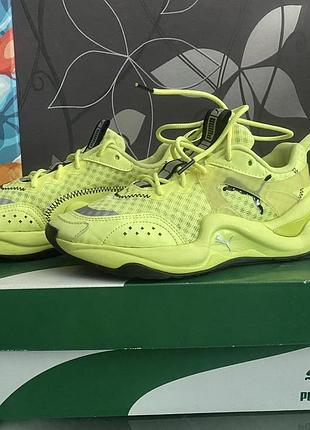 Кросівки puma rise neon  23,5см-37 розмір3 фото