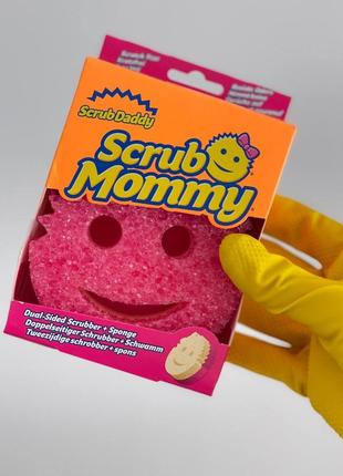 Мочалки  scrub daddy и scrub mommy3 фото