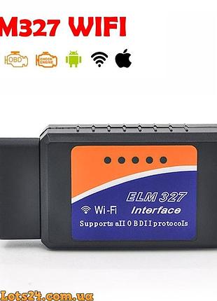 Автосканер wifi elm327 2 платы версия v1.5 диагностический сканер obd2 для диагностики авто айфона iphone ios