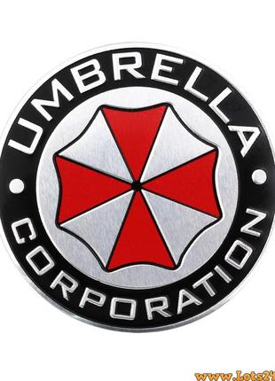 Авто значок umbrella corporation 3d наклейка resident evil на машину мотоцикл крила багажник авто наклейки на кузов бампер скло