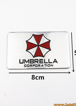 Авто значок umbrella corporation наклейка resident evil на машину багажник наклейки на кузов бампер стекло