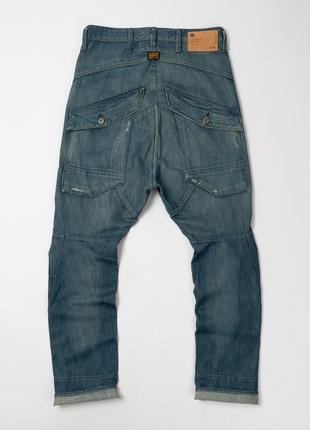 G-star raw scuba 5620 loose tapared vintage jeans чоловічі джинси6 фото