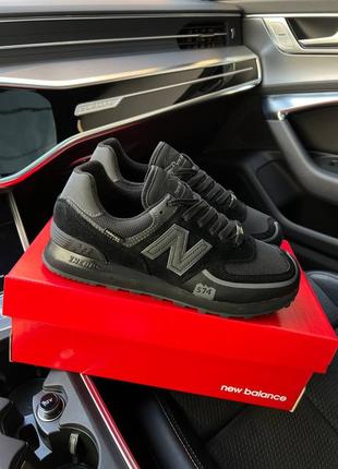 Мужские кроссовки new balance 574 tp2 black3 фото