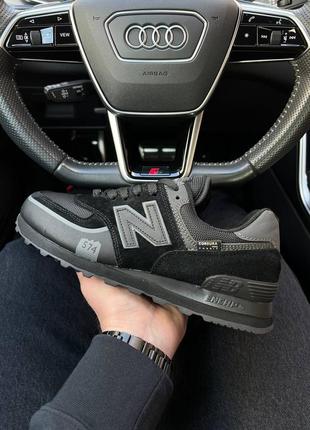 Мужские кроссовки new balance 574 tp2 black1 фото