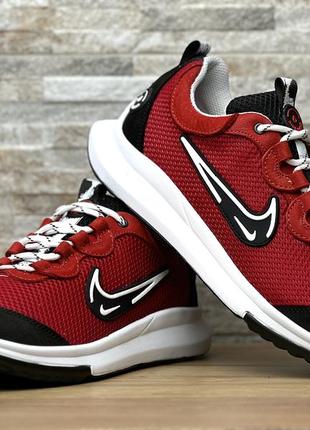 Кроссовки мужские nike air shield кожа-сетка4 фото