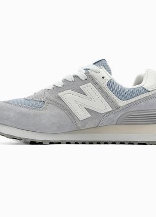 Кроссовки new balance 574 blue/beige 37