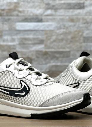 Кроссовки мужские nike air shield кожа-сетка5 фото