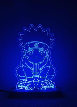 Наруто naruto anime аниме ночник светильник1 фото