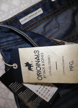 Джинси чоловічі jack & jones clark (regular fit) w284 фото