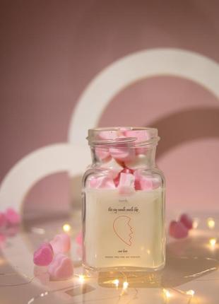 Соевые арома свечи - неразлучники для влюбленных с арома саше4 фото