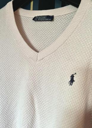 Сведтер свитер polo ralph lauren нежно розового цвета3 фото