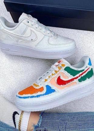 Nike air force one reveal lx white mujer