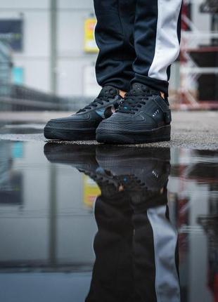 Nike air force 1 type 354 black8 фото