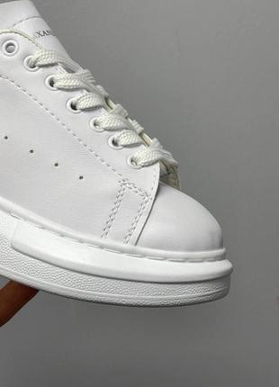 Alexander mcqueen low white black 2.04 фото