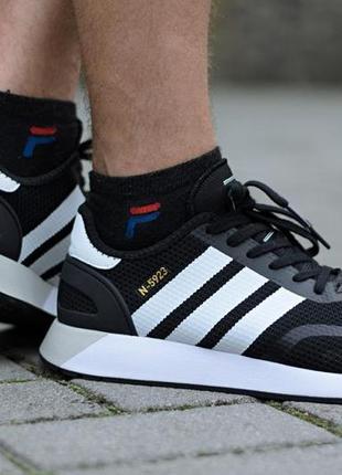 Adidas iniki black white 54 фото