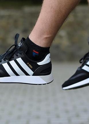 Adidas iniki black white 52 фото