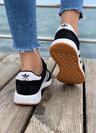 Adidas iniki black white 72 фото