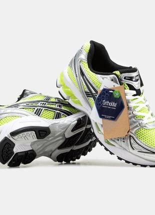 Asics gel-kayano 14 green silver7 фото