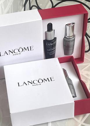 Оригинал! набор lancΩme génique lancome genifique сывороток для лица10ml + под глаза 5ml