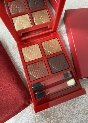 Tom ford - love collection eye color quad eyeshadow palette - лімітована тіней, 04 - honeymoon