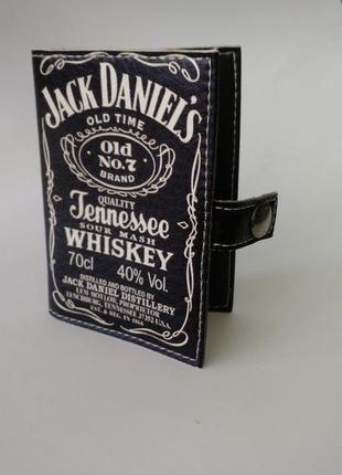 Обкладинка для id паспорта jack daniel's1 фото