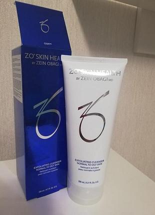 Гель для вмивання exfoliating cleanser normal to oily skin obagi