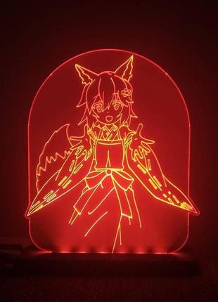 Аниме светильник the helpful fox senko-san заботливая лиса сэнко-сан2 фото