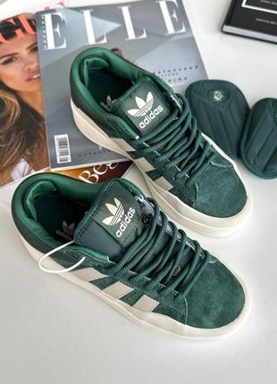 Adidas campus x bad bunny green кеды кроссовки2 фото