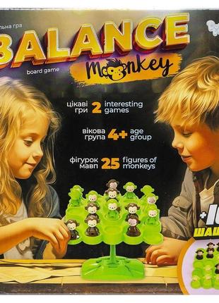Настільна гра balance monkey danko toys balm-01 від 4 років