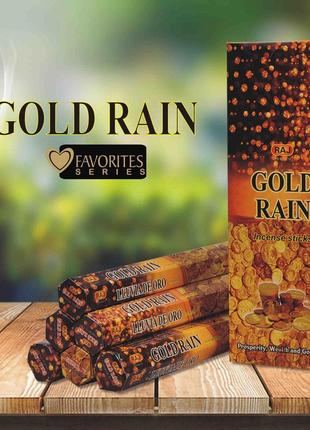 Raj gold rain (шестигранник) золотий дощ bm