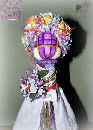 Кукла на удачное замужество, или невеста, или длинношейка.3 фото
