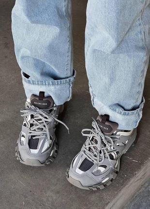 Кроссовки balenciaga track grey, баленсиага трек, 36-455 фото