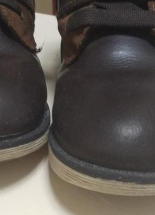 Зимові черевики для хлопчика. шкіра+замш5 фото