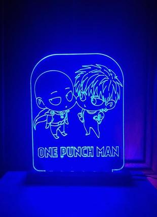 Светильник one punch man ванпанчмен аниме